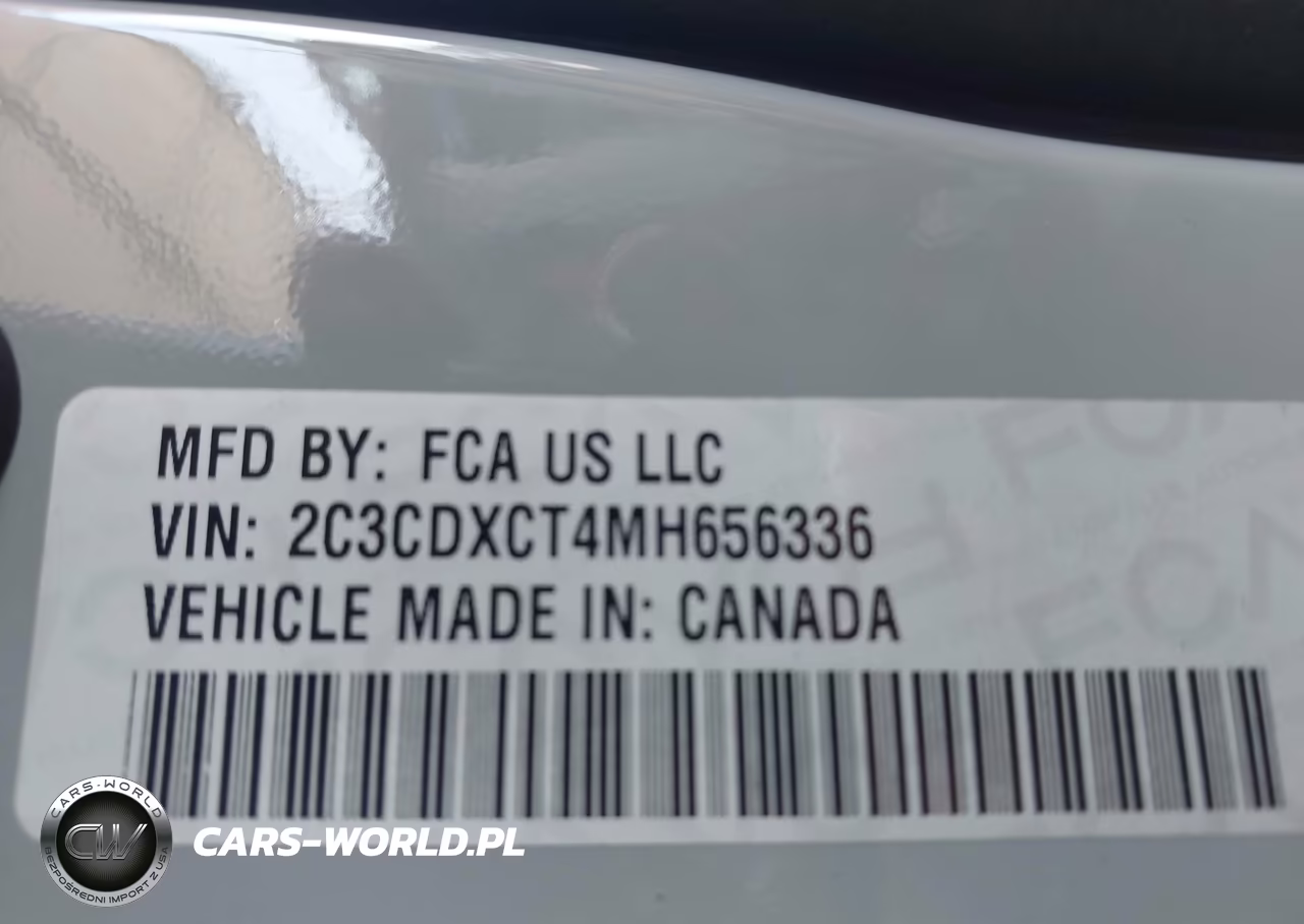 2021 Dodge Charger R-T Rwd VIN:2C3CDXCT4MH656336 - 9