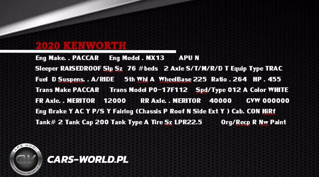 2020 Kenworth T680 VIN:1XKYDP9X5LJ398146 - 11