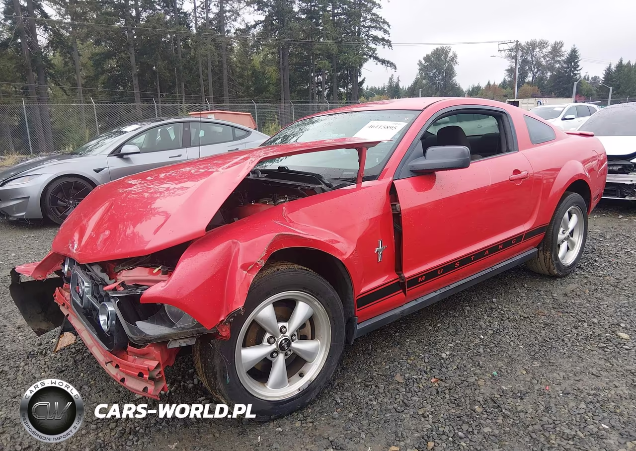 2007 Ford Mustang V6 Deluxe-V6 Premium VIN:1ZVHT80N475349919 - 2