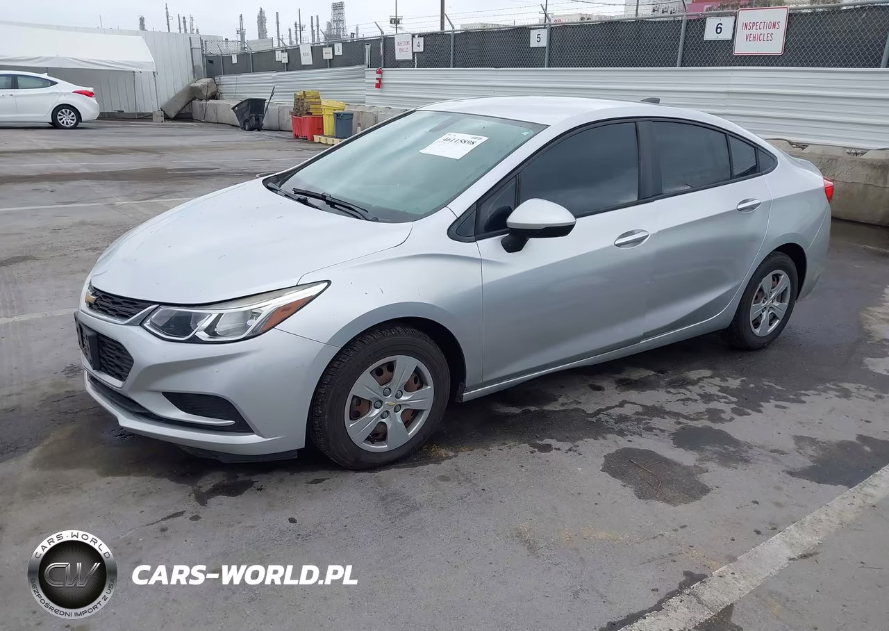 2017 Chevrolet Cruze Ls Auto VIN:1G1BC5SM8H7179204 - 2