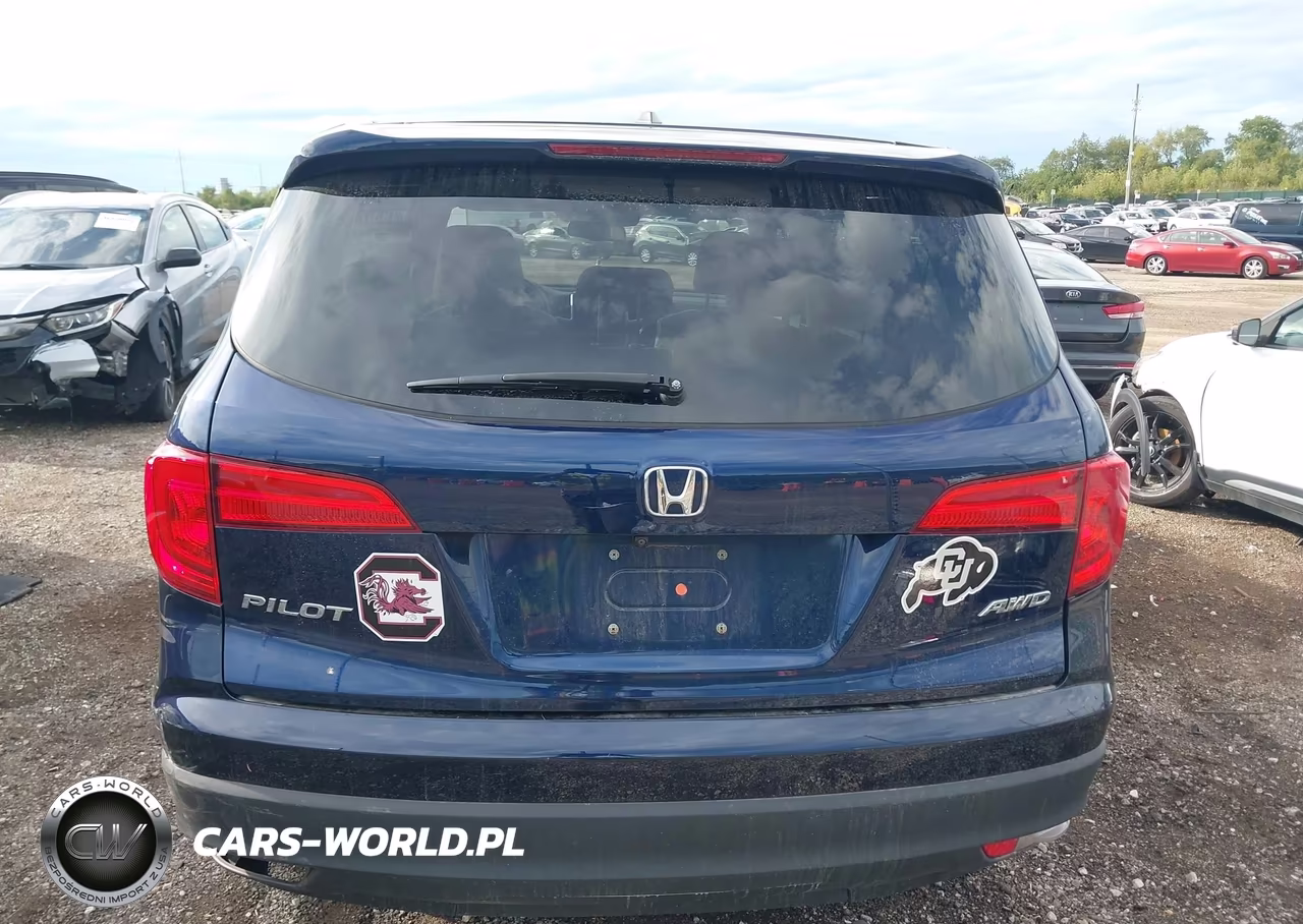 2018 Honda Pilot Ex-L VIN:5FNYF6H6XJB007666 - 17