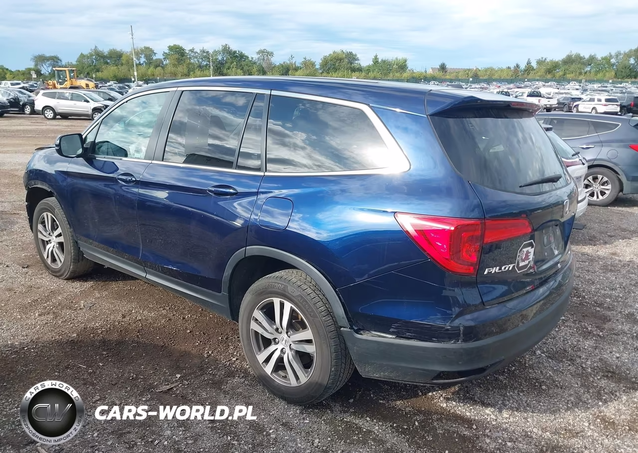 2018 Honda Pilot Ex-L VIN:5FNYF6H6XJB007666 - 3