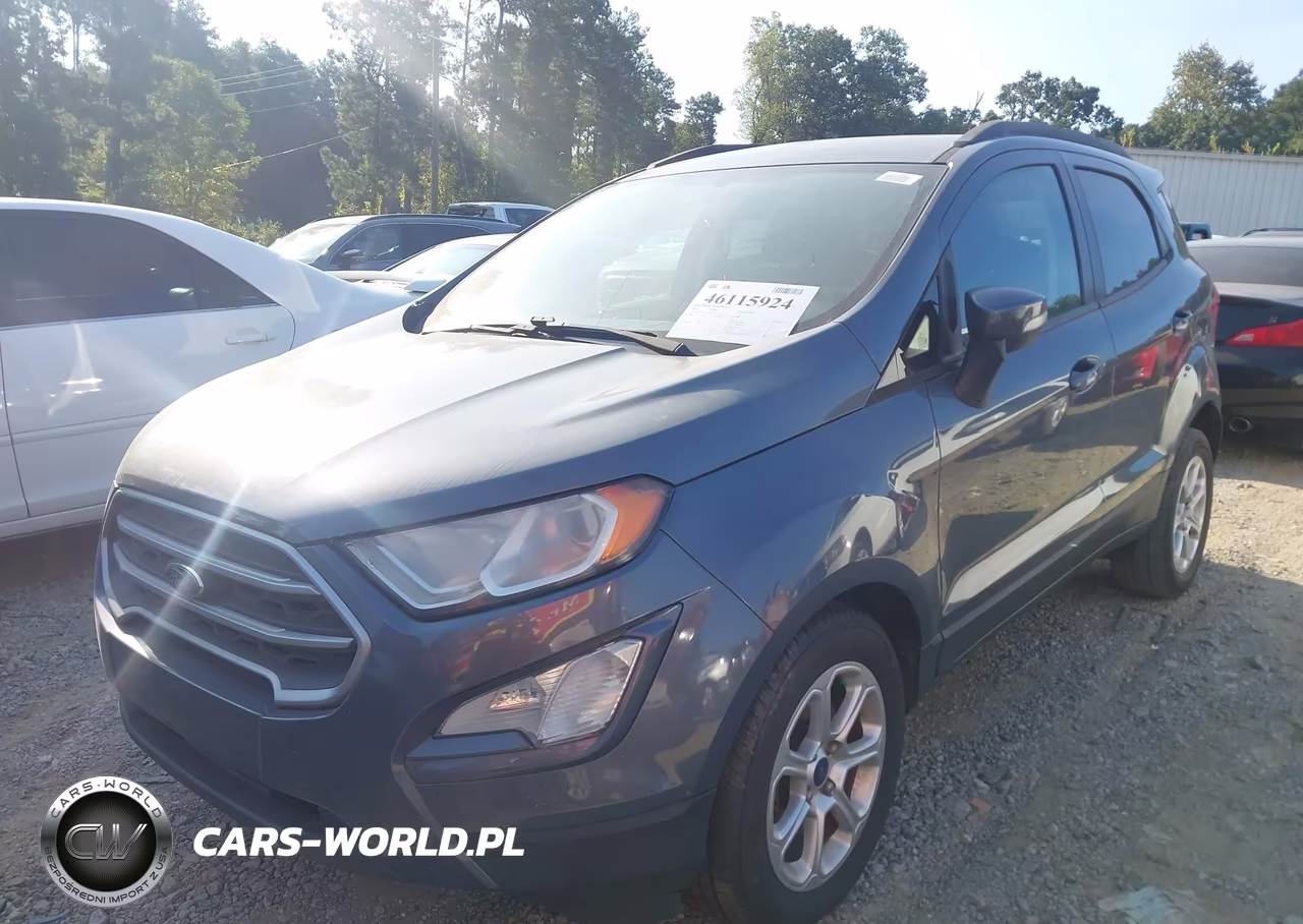 2018 Ford Ecosport Se VIN:MAJ3P1TE5JC242570 - 2