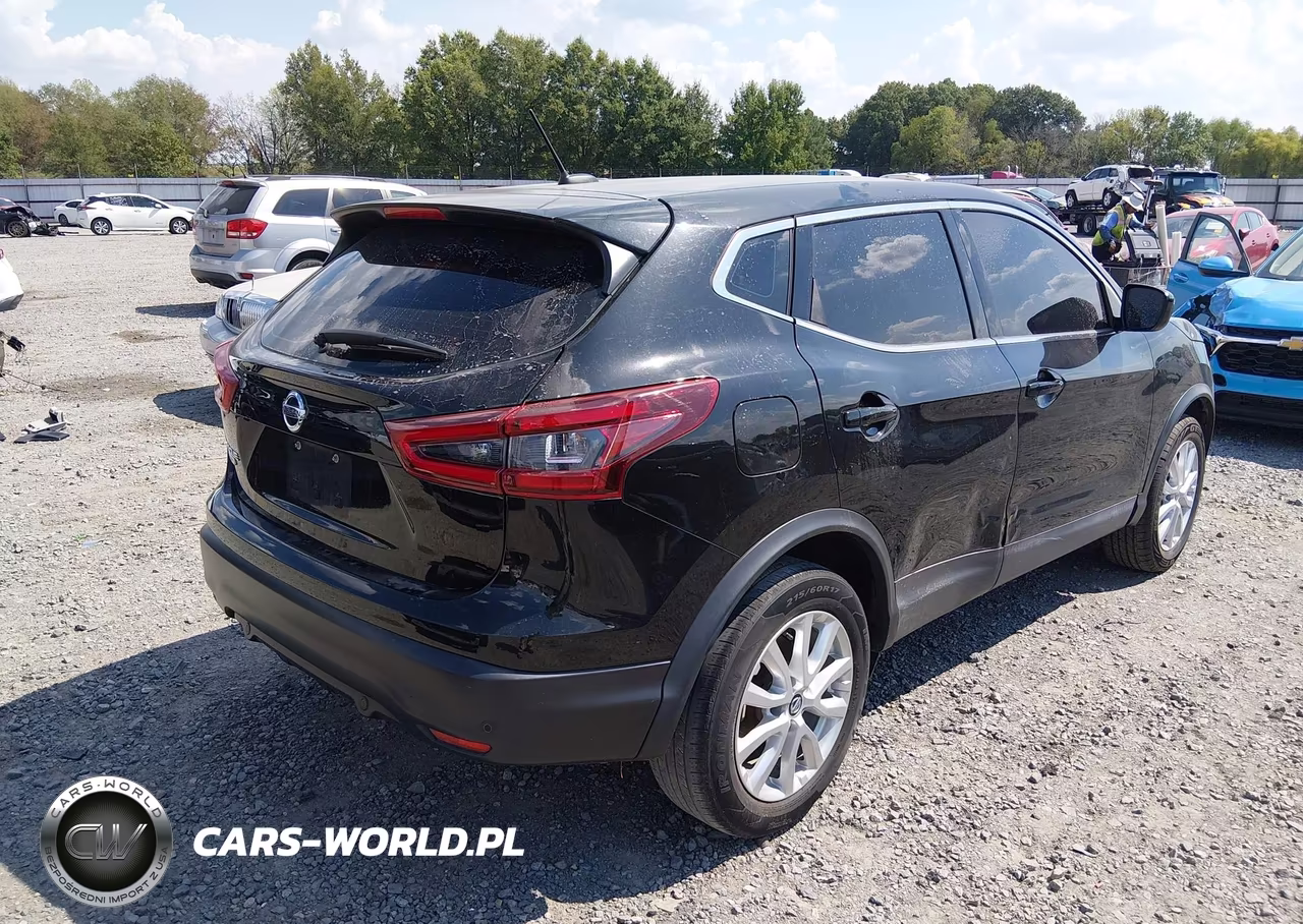 2022 Nissan Rogue Sport S Fwd Xtronic Cvt VIN:JN1BJ1AV9NW340454 - 4