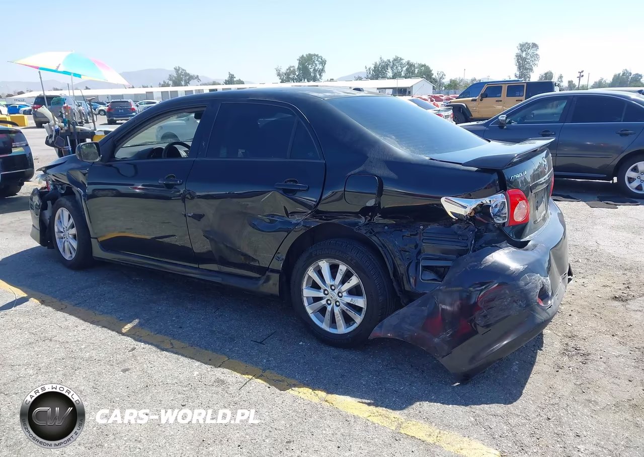 2009 Toyota Corolla S VIN:1NXBU40E79Z110187 - 3