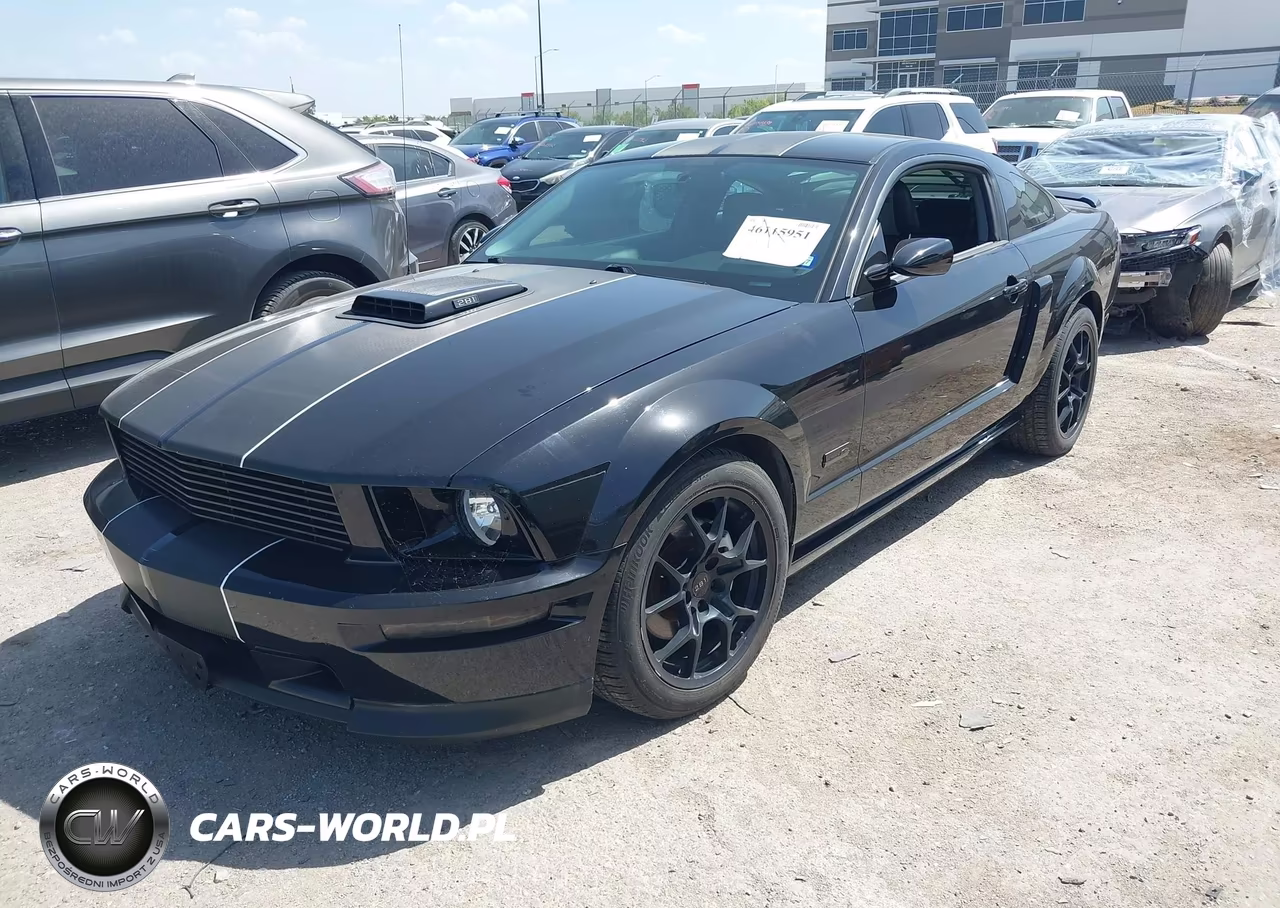 2007 Ford Mustang Gt Deluxe-Gt Premium VIN:1ZVFT82H375258011 - 2