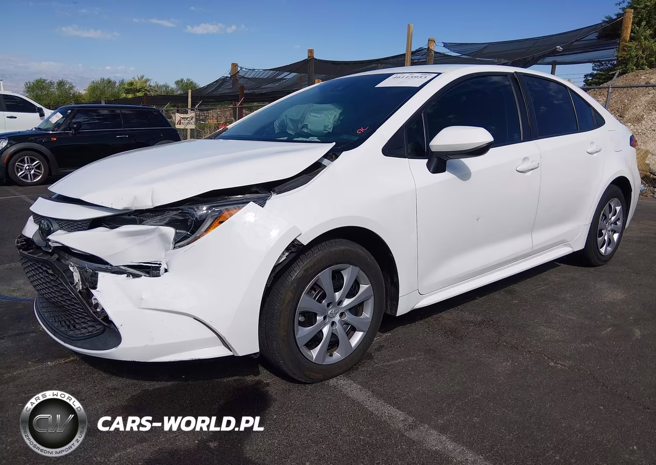 2022 Toyota Corolla Le VIN:5YFEPMAE9NP344328 - 2