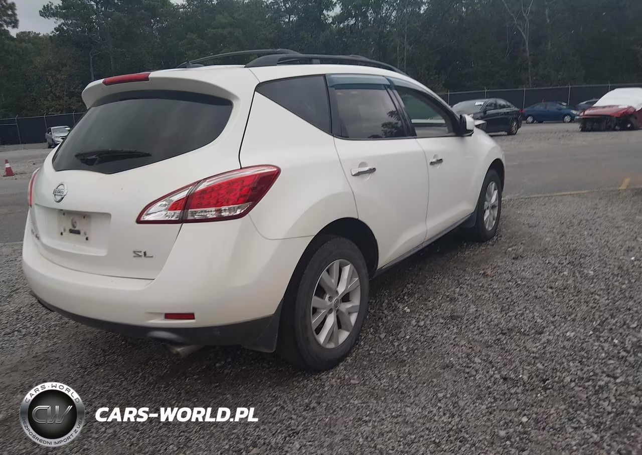 2012 Nissan Murano Sl VIN:JN8AZ1MU1CW104242 - 4