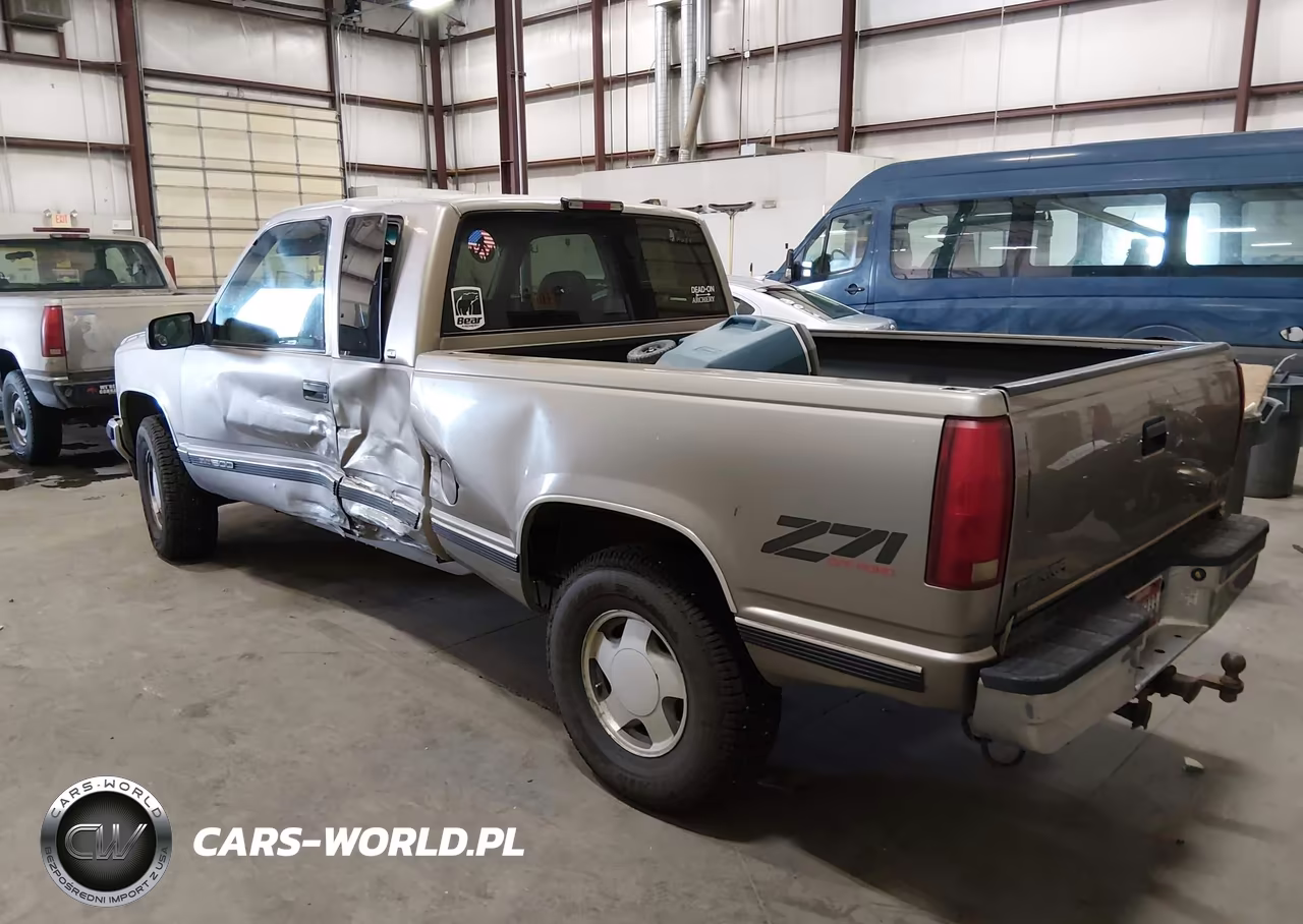 1998 GMC Sierra 1500 Sl Wideside VIN:2GTEK19R1W1533527 - 3