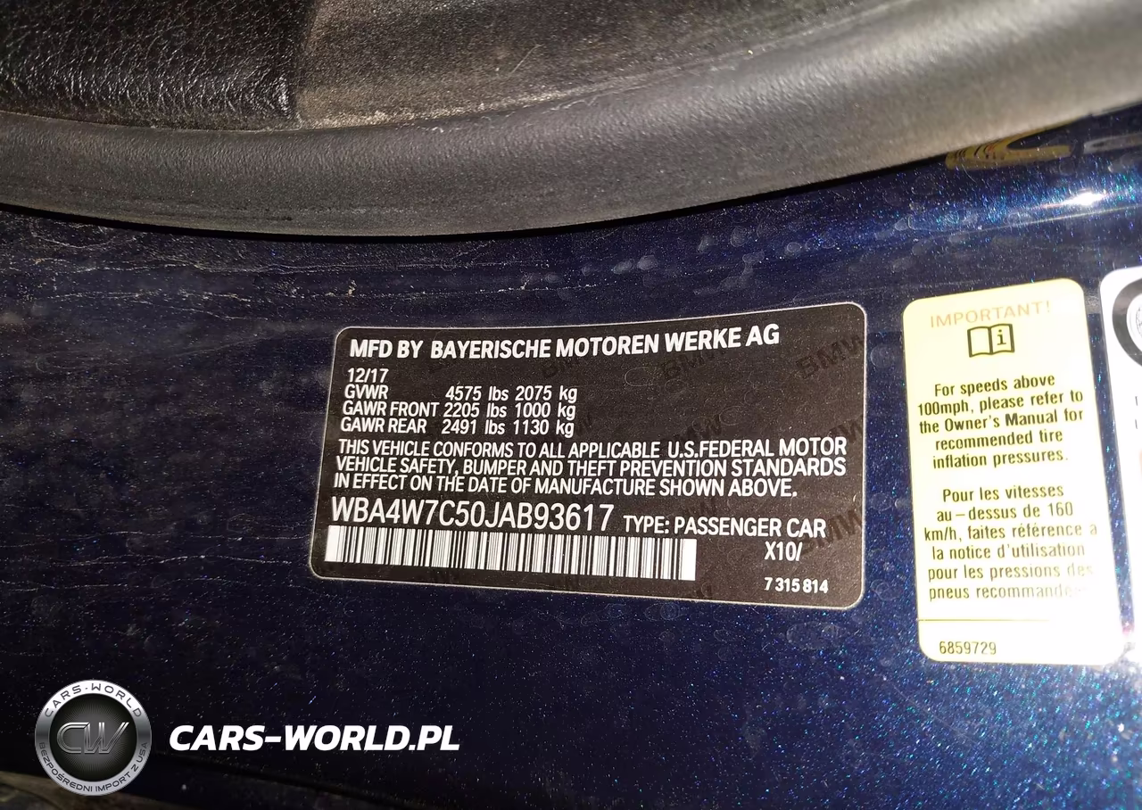 2018 BMW 440I VIN:WBA4W7C50JAB93617 - 9