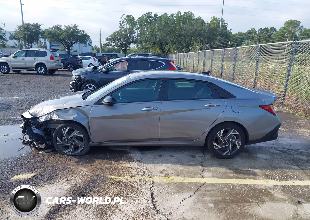 2025 Hyundai Elantra Hybrid Sel Sport VIN:KMHLM4DJ1SU146667 - 14