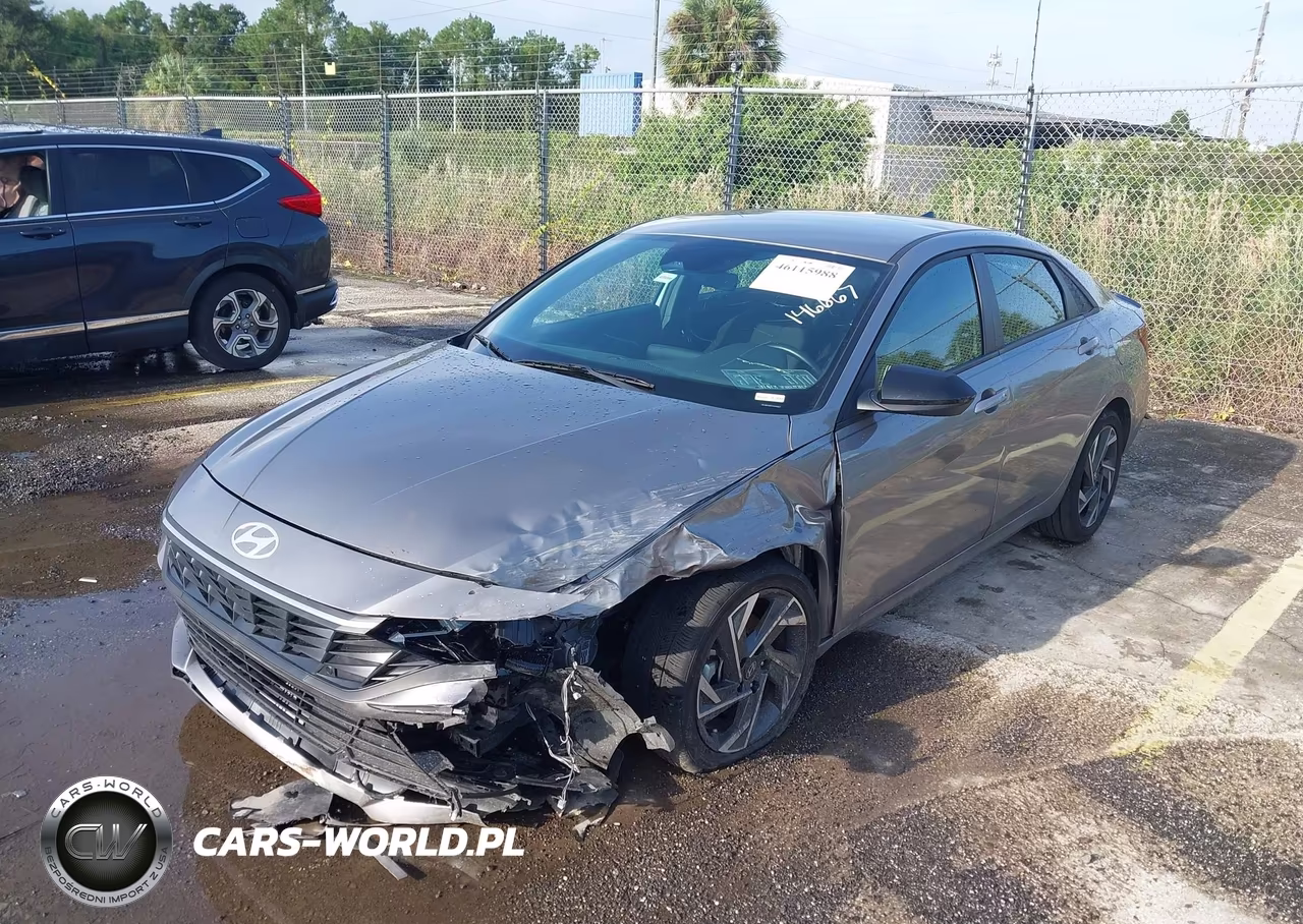 2025 Hyundai Elantra Hybrid Sel Sport VIN:KMHLM4DJ1SU146667 - 2