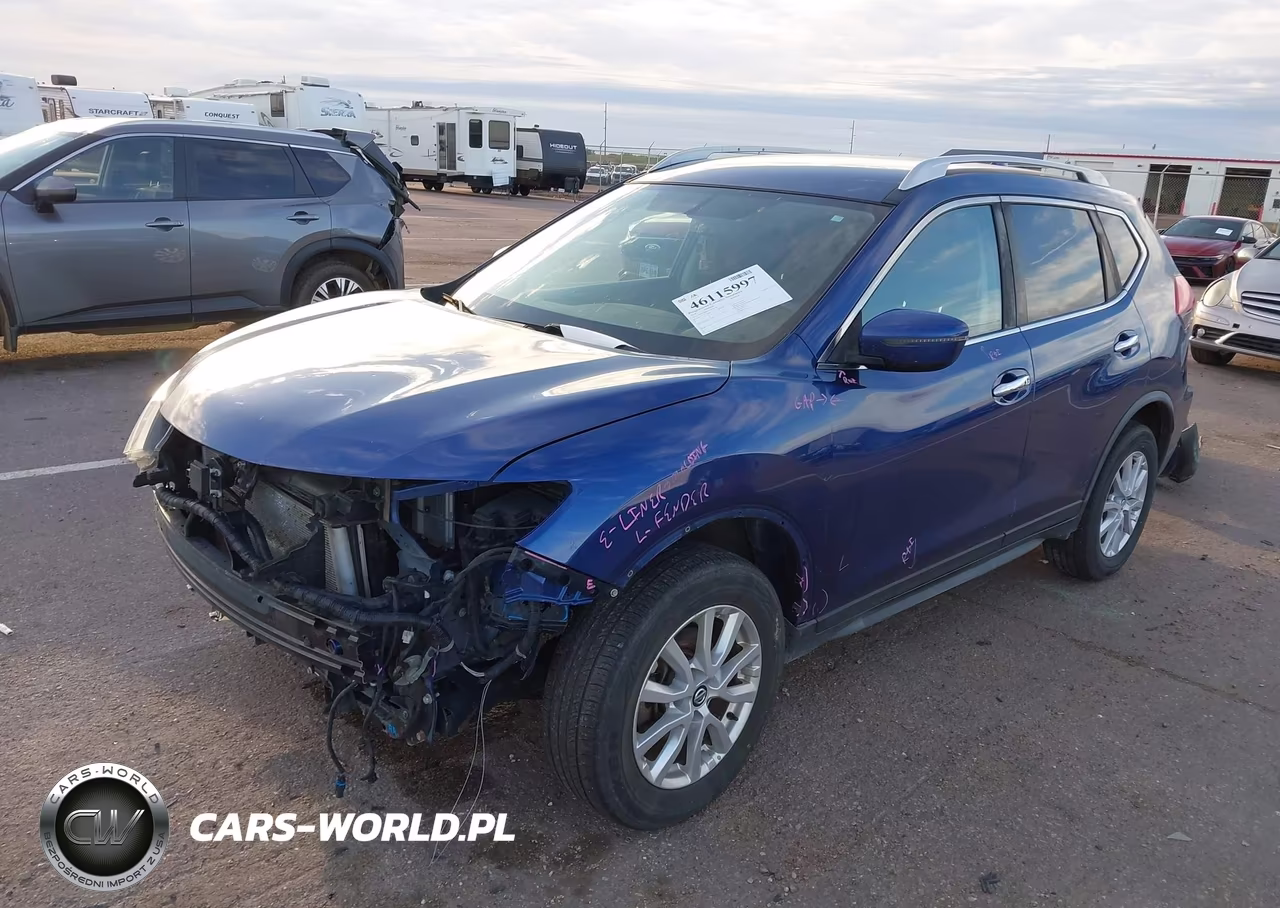 2018 Nissan Rogue Sv VIN:JN8AT2MV8JW327326 - 2