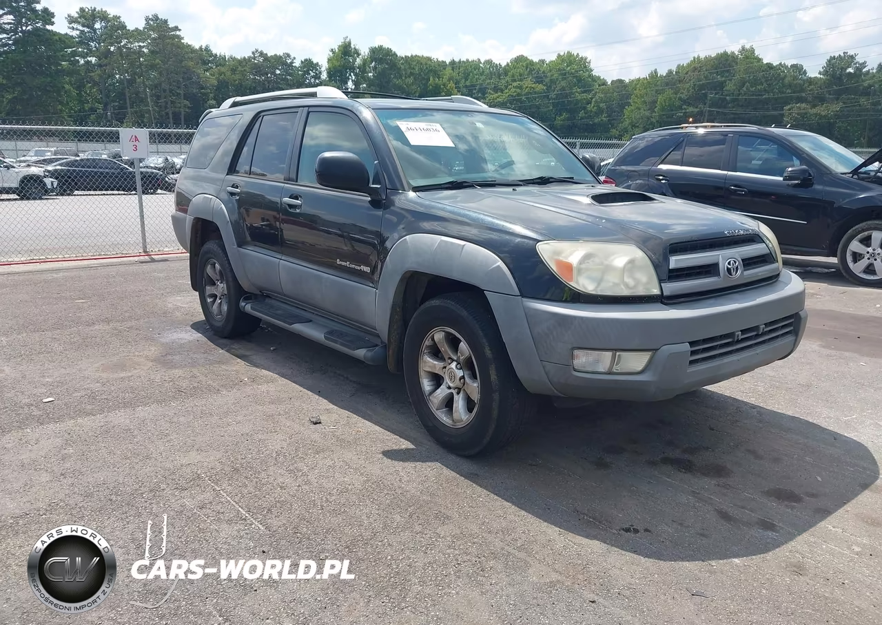 2003 Toyota 4Runner Sr5 Sport V6