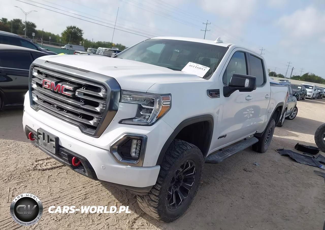 2021 GMC Sierra 1500 4Wd Short Box At4 VIN:1GTP9EEL0MZ186340 - 2