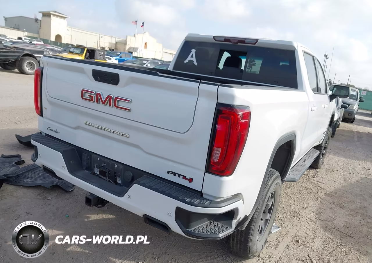 2021 GMC Sierra 1500 4Wd Short Box At4 VIN:1GTP9EEL0MZ186340 - 4