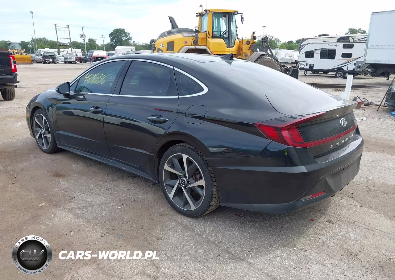 2022 Hyundai Sonata Sel Plus VIN:KMHL44J22NA220536 - 3