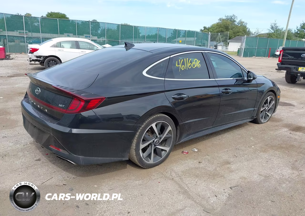 2022 Hyundai Sonata Sel Plus VIN:KMHL44J22NA220536 - 4