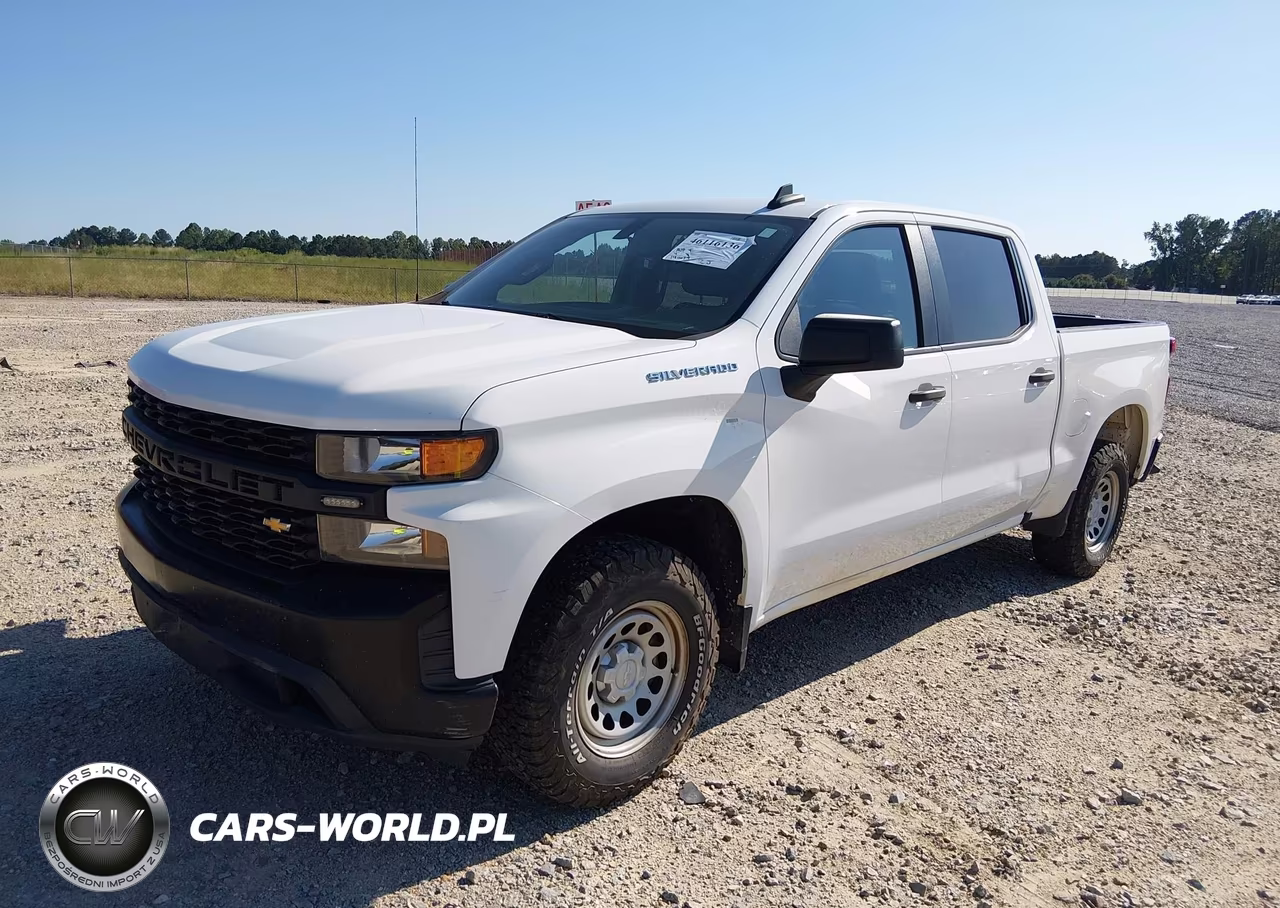 2019 Chevrolet Silverado 1500 Work Truck VIN:3GCPWAEH3KG178713 - 2
