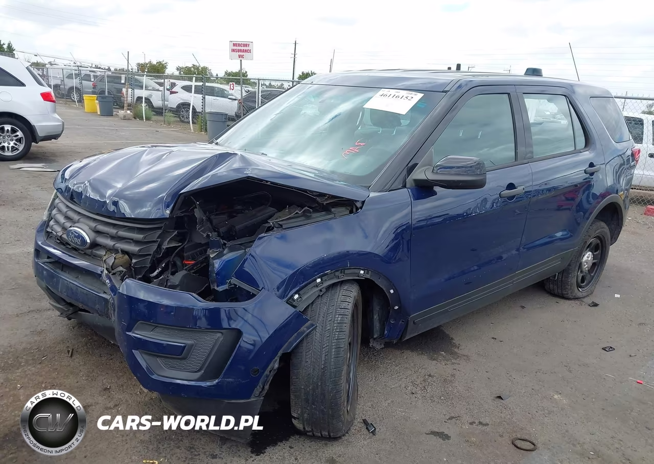 2016 Ford Utility Police Interceptor VIN:1FM5K8AR5GGA47288 - 2