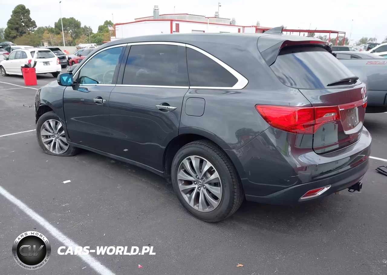 2016 Acura Mdx Technology Acurawatch Plus Packages-Technology Package VIN:5FRYD3H4XGB011128 - 3