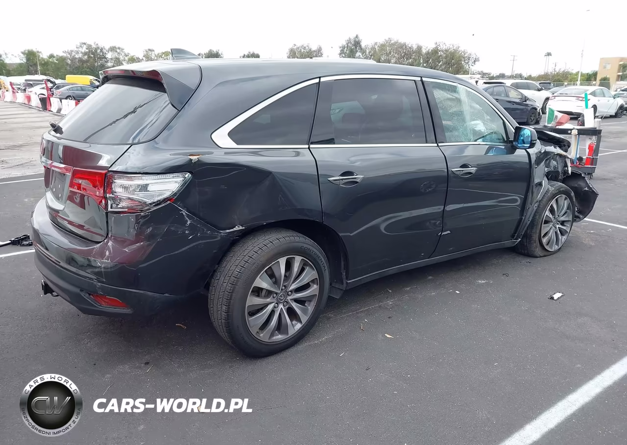2016 Acura Mdx Technology Acurawatch Plus Packages-Technology Package VIN:5FRYD3H4XGB011128 - 4