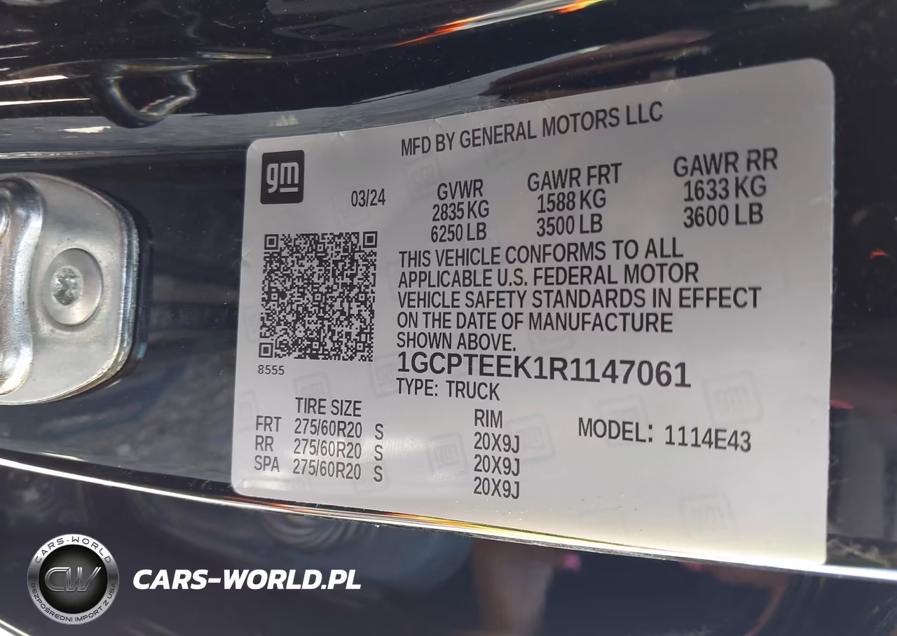 2024 Chevrolet Colorado 4Wd Trail Boss VIN:1GCPTEEK1R1147061 - 9