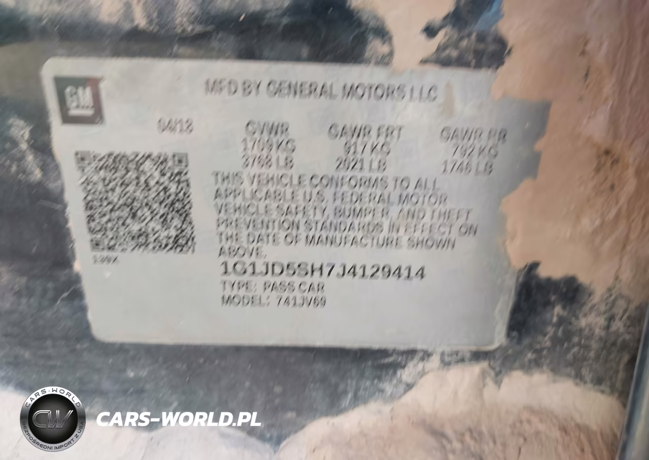 2018 Chevrolet Sonic Lt Auto VIN:1G1JD5SH7J4129414 - 9