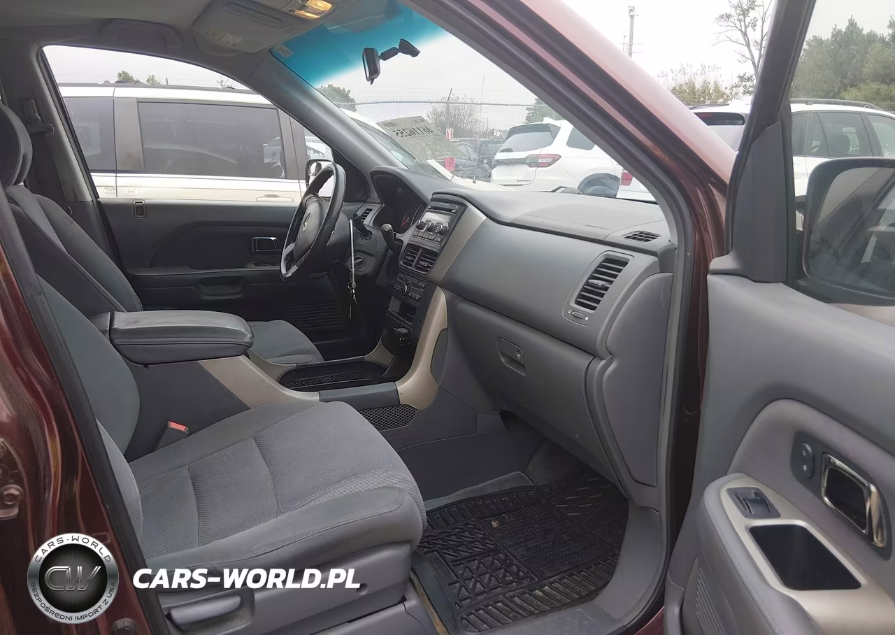 2007 Honda Pilot Ex VIN:2HKYF184X7H506043 - 5