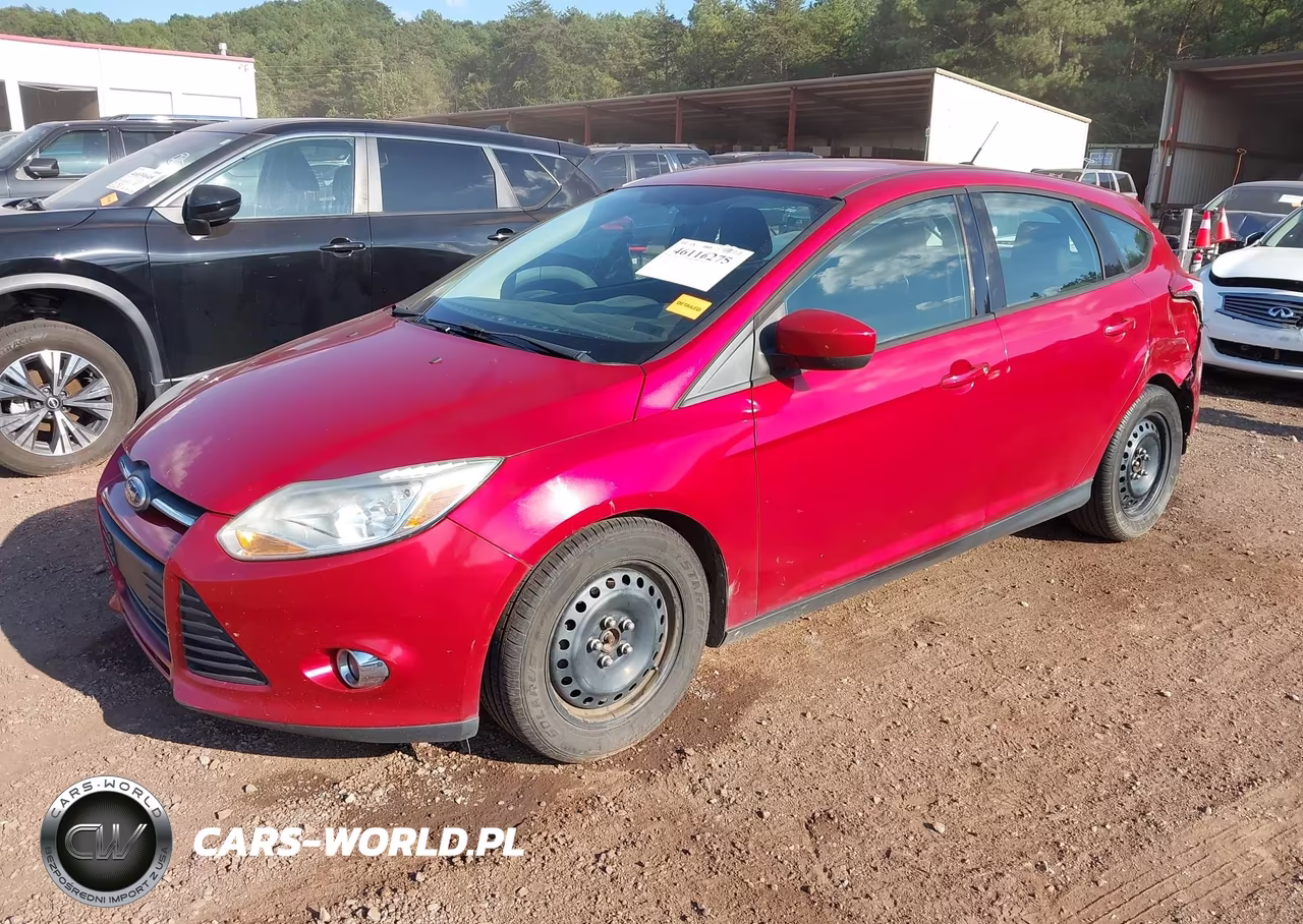 2012 Ford Focus Se VIN:1FAHP3K23CL303555 - 2