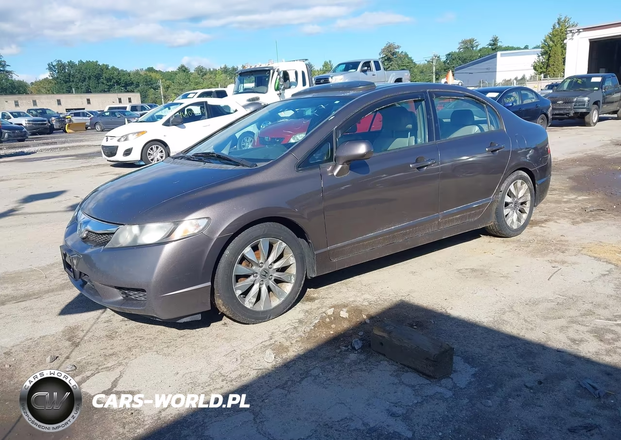2010 Honda Civic Ex-L VIN:2HGFA1F9XAH563123 - 2