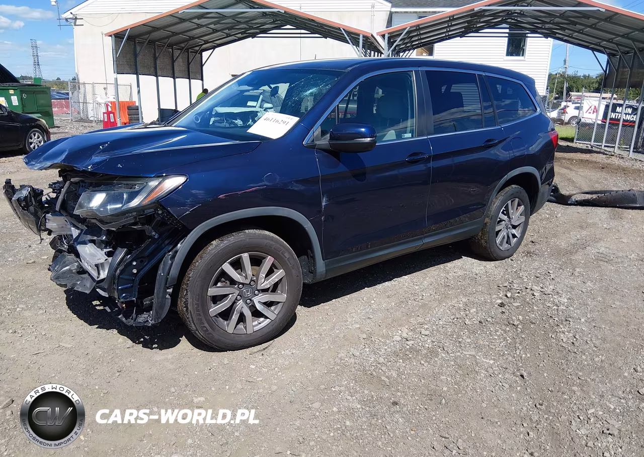 2019 Honda Pilot Ex VIN:5FNYF6H38KB029866 - 2