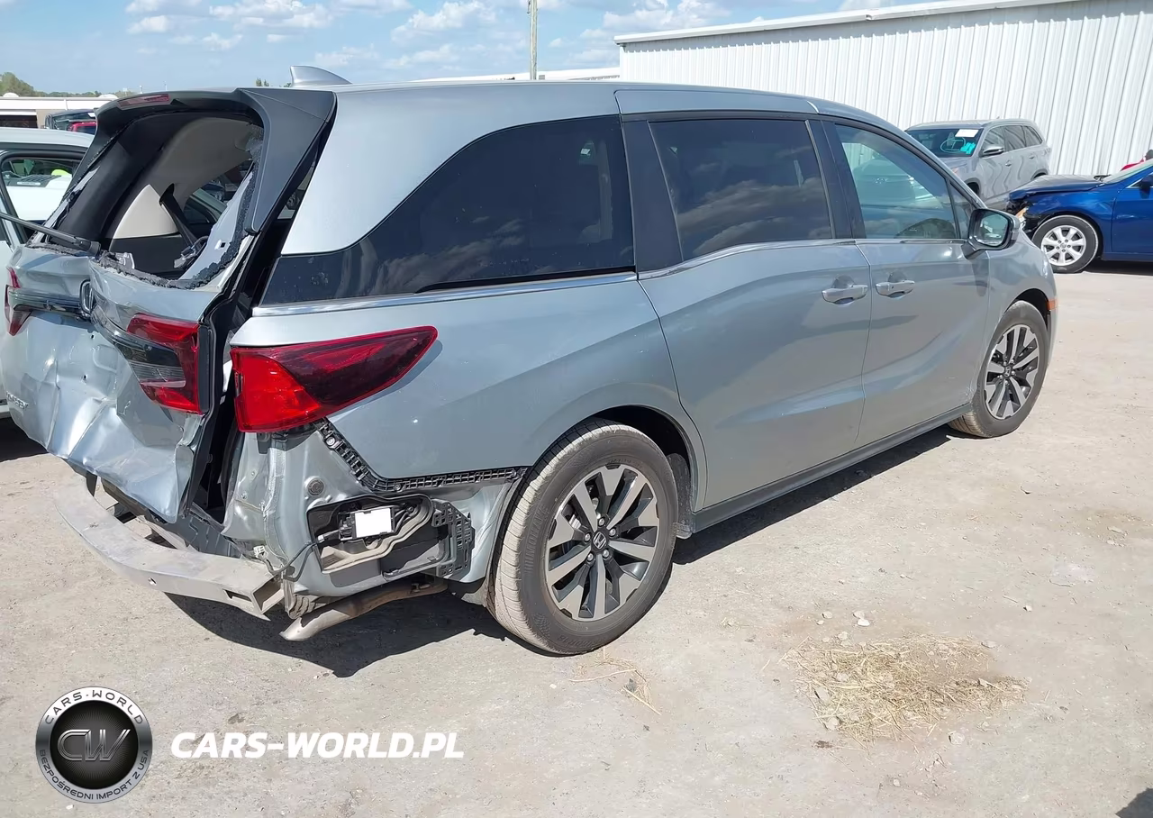 2025 Honda Odyssey Ex-L VIN:5FNRL6H63SB072700 - 4