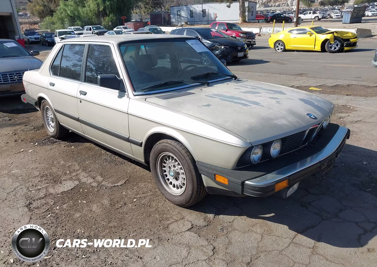 1986 BMW 528 E VIN:WBADK7308G9359213 - 1