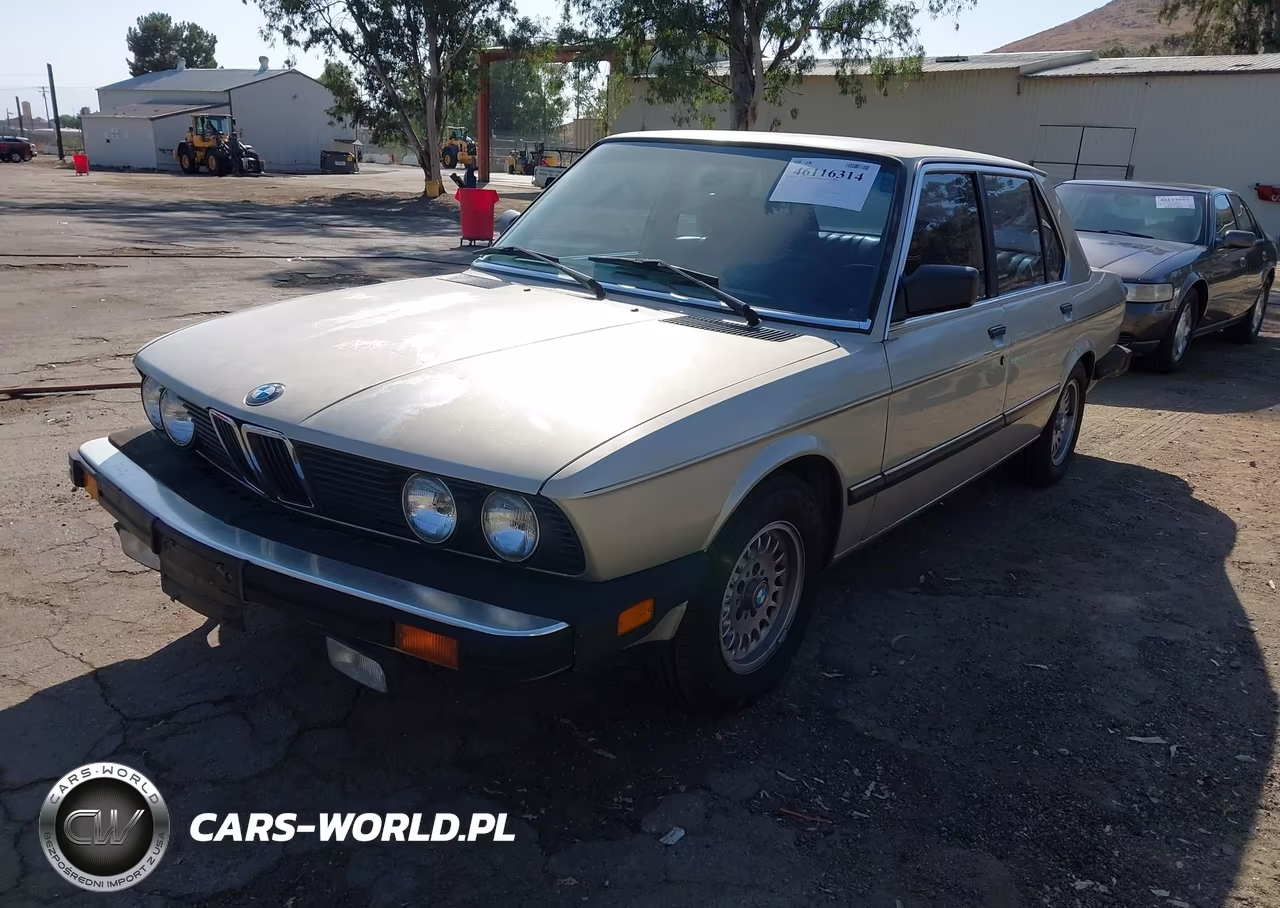 1986 BMW 528 E VIN:WBADK7308G9359213 - 2