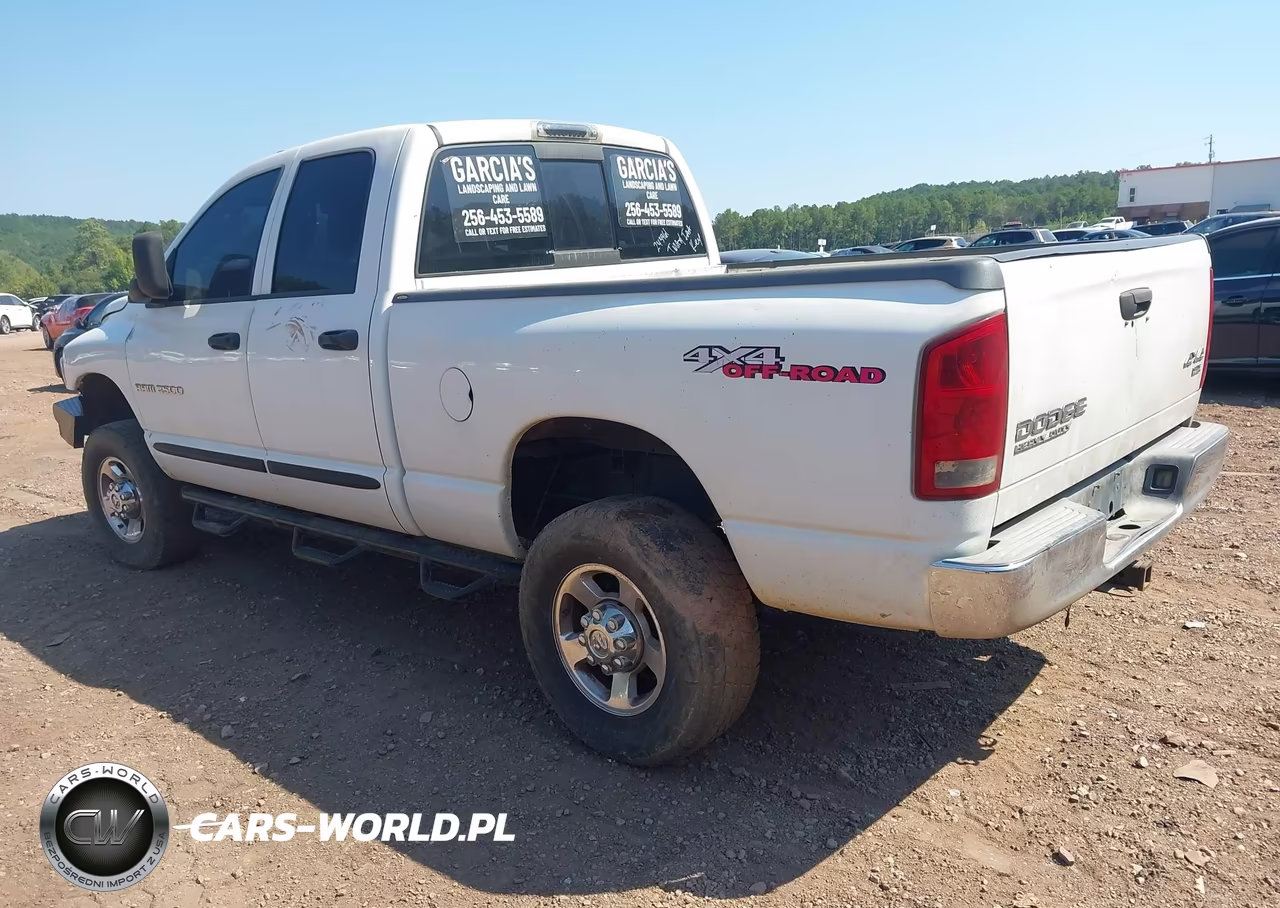 2004 Dodge Ram 2500 Slt-Laramie VIN:3D7KU28CX4G243961 - 3