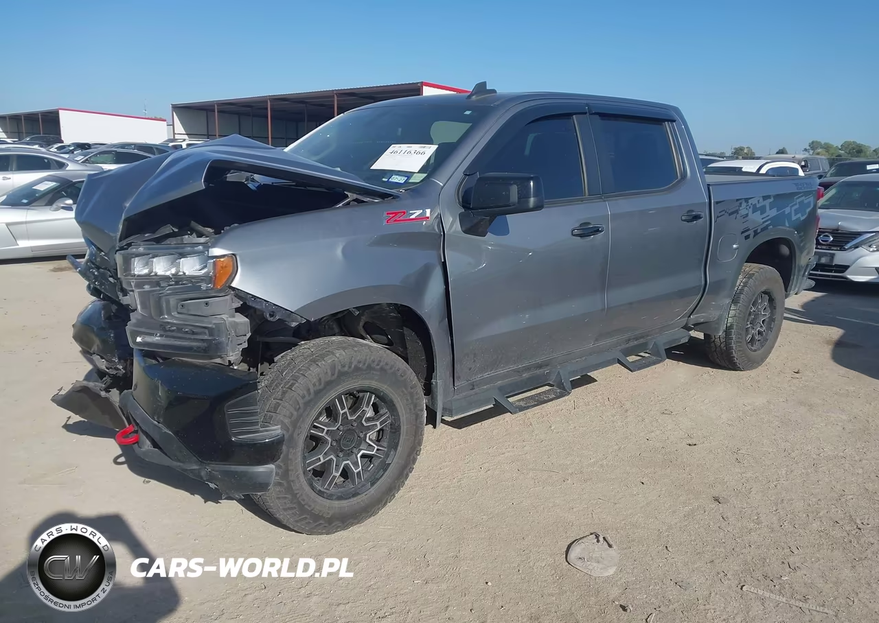 2020 Chevrolet Silverado 1500 4Wd Short Bed Lt Trail Boss VIN:1GCPYFEDXLZ183218 - 2