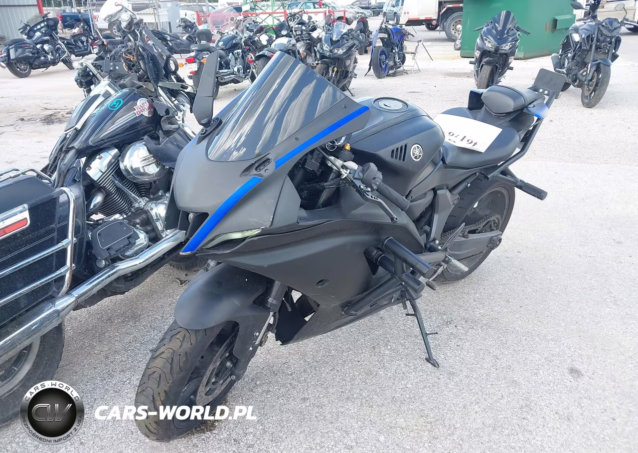 2024 Yamaha Yzfr7 VIN:JYARM38E8RA009514 - 2