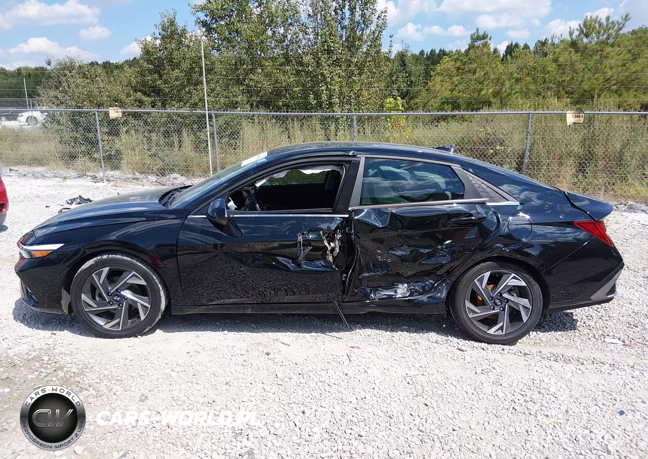 2024 Hyundai Elantra Sel VIN:KMHLS4DG4RU829368 - 14