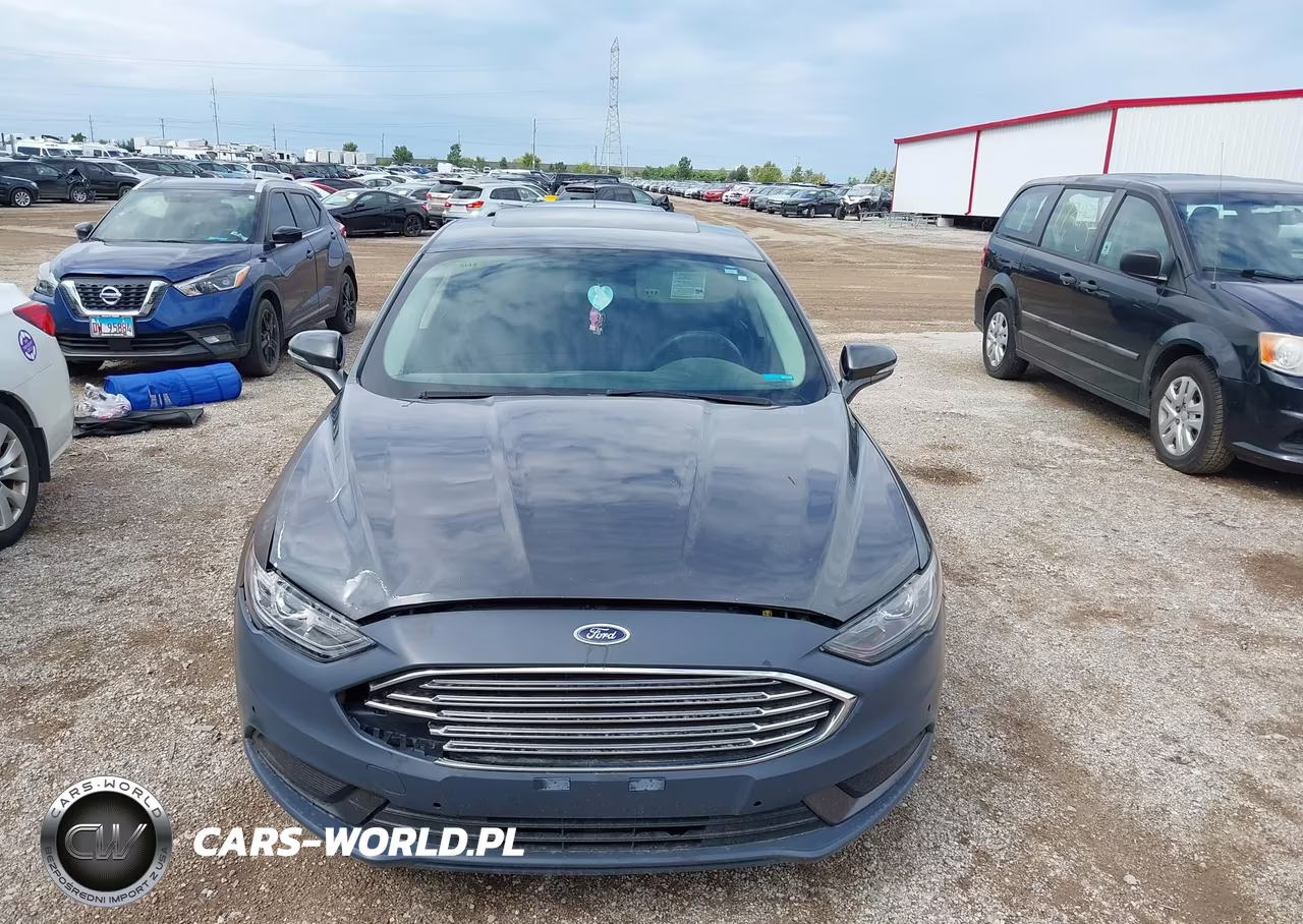2017 Ford Fusion Se VIN:3FA6P0H71HR345417 - 12
