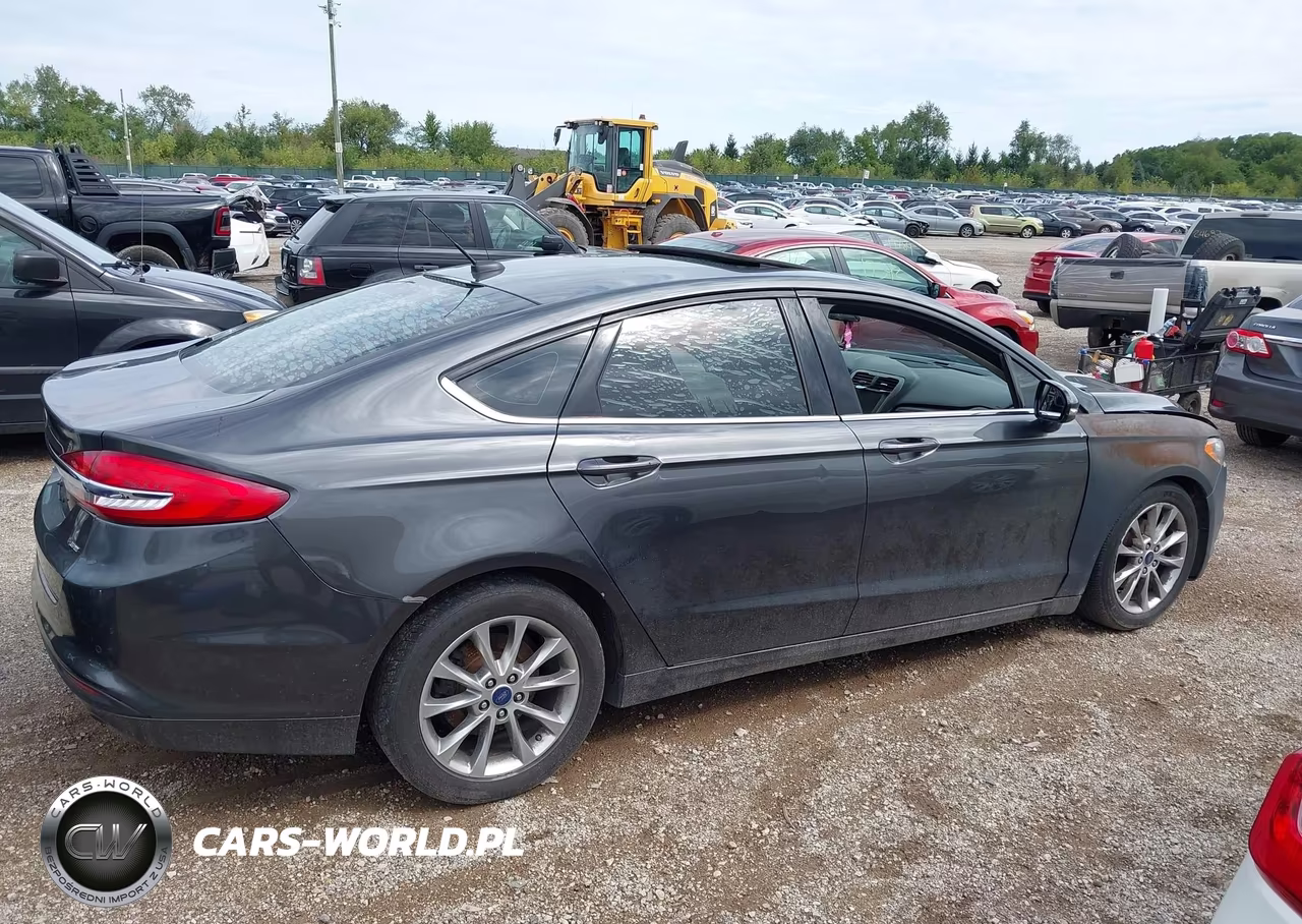 2017 Ford Fusion Se VIN:3FA6P0H71HR345417 - 13