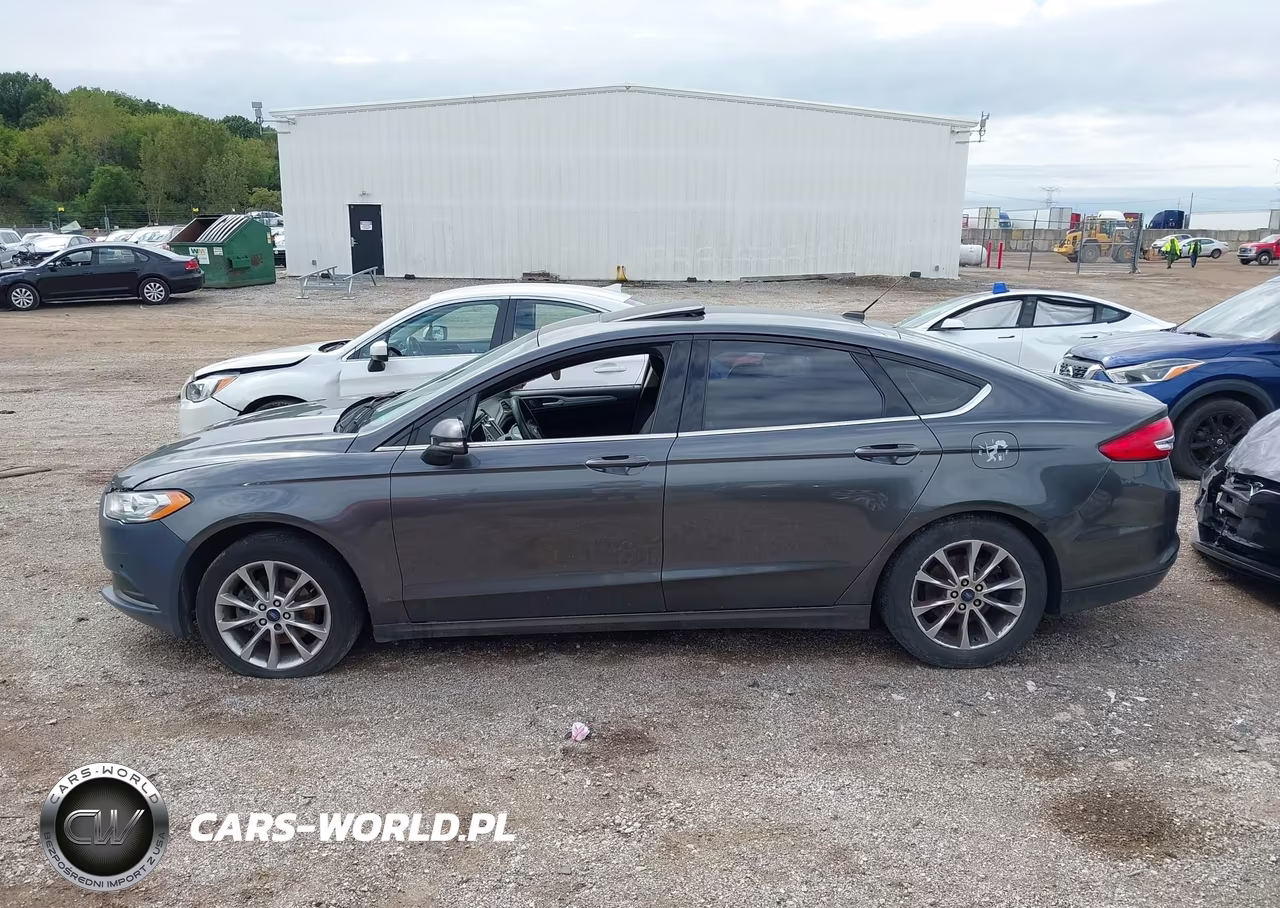 2017 Ford Fusion Se VIN:3FA6P0H71HR345417 - 14