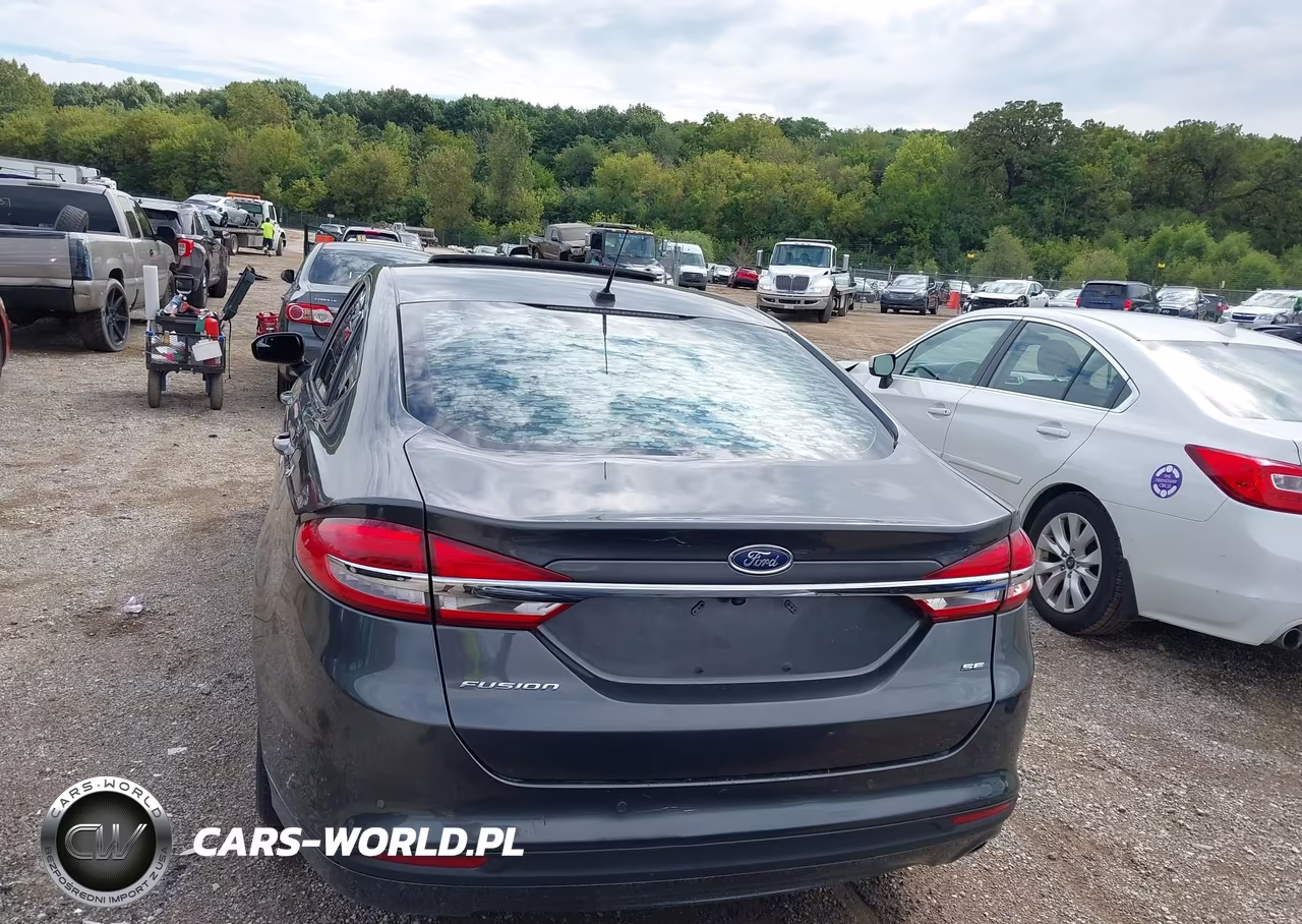 2017 Ford Fusion Se VIN:3FA6P0H71HR345417 - 16