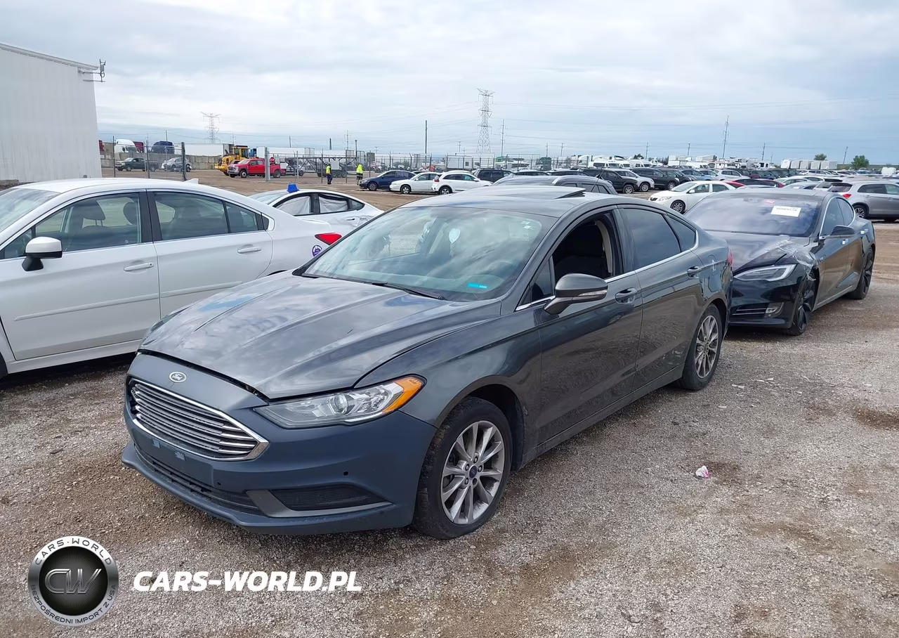 2017 Ford Fusion Se VIN:3FA6P0H71HR345417 - 2