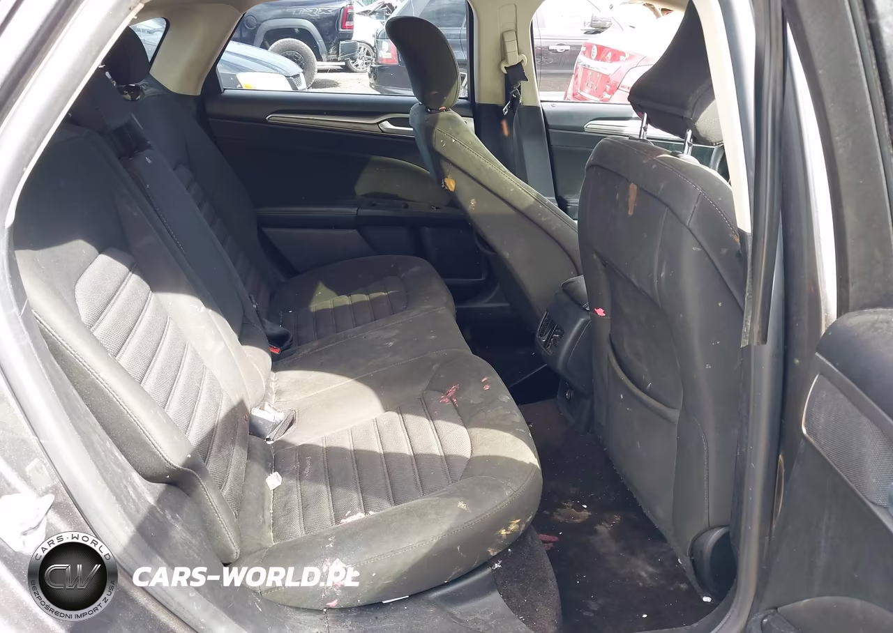 2017 Ford Fusion Se VIN:3FA6P0H71HR345417 - 8