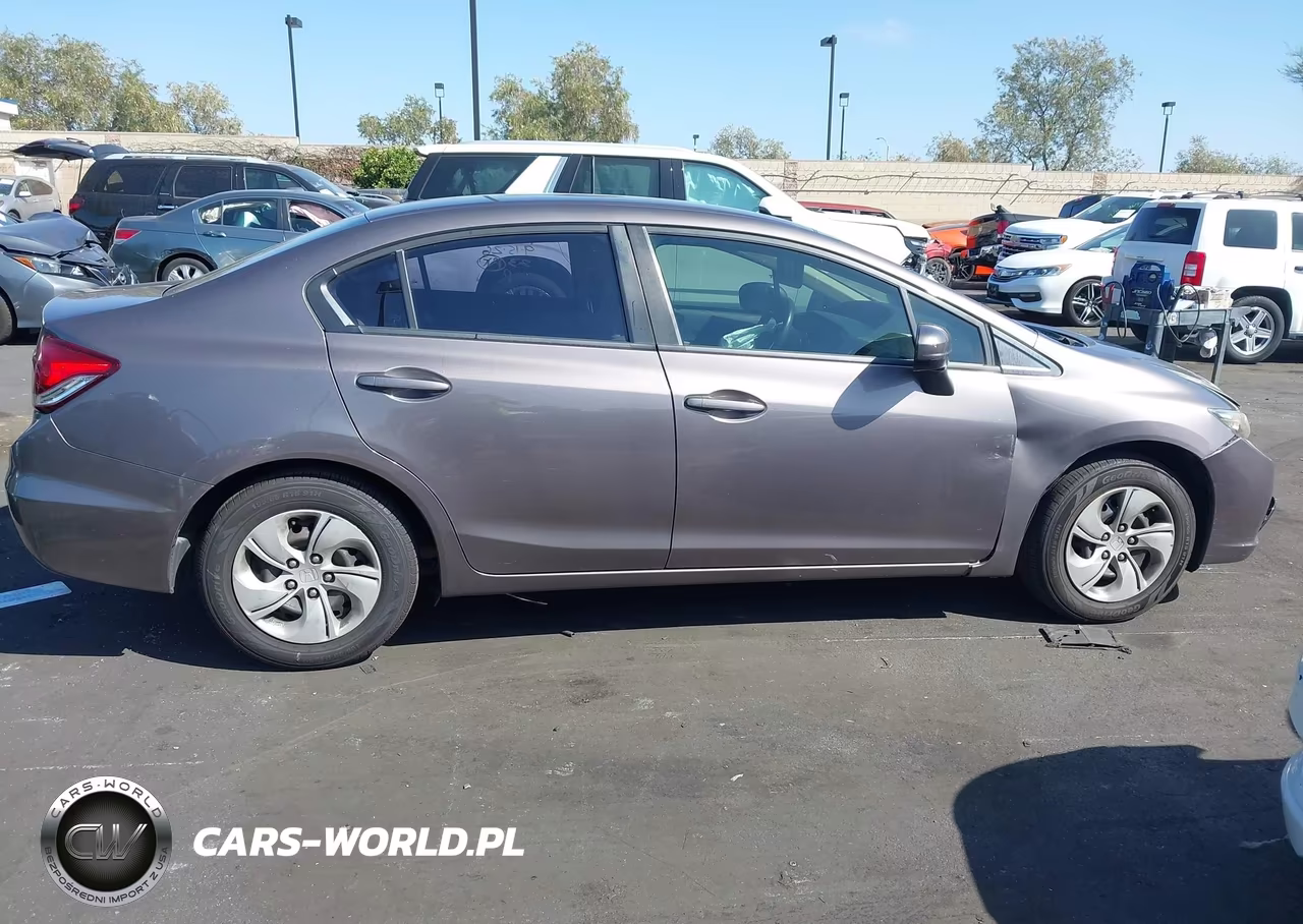 2015 Honda Civic Lx VIN:19XFB2F57FE296458 - 13