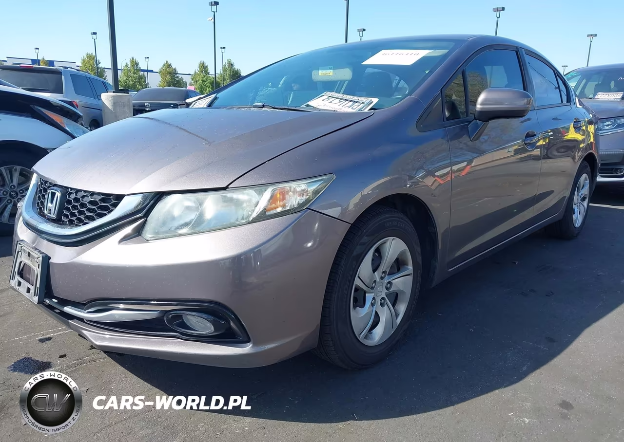 2015 Honda Civic Lx VIN:19XFB2F57FE296458 - 2