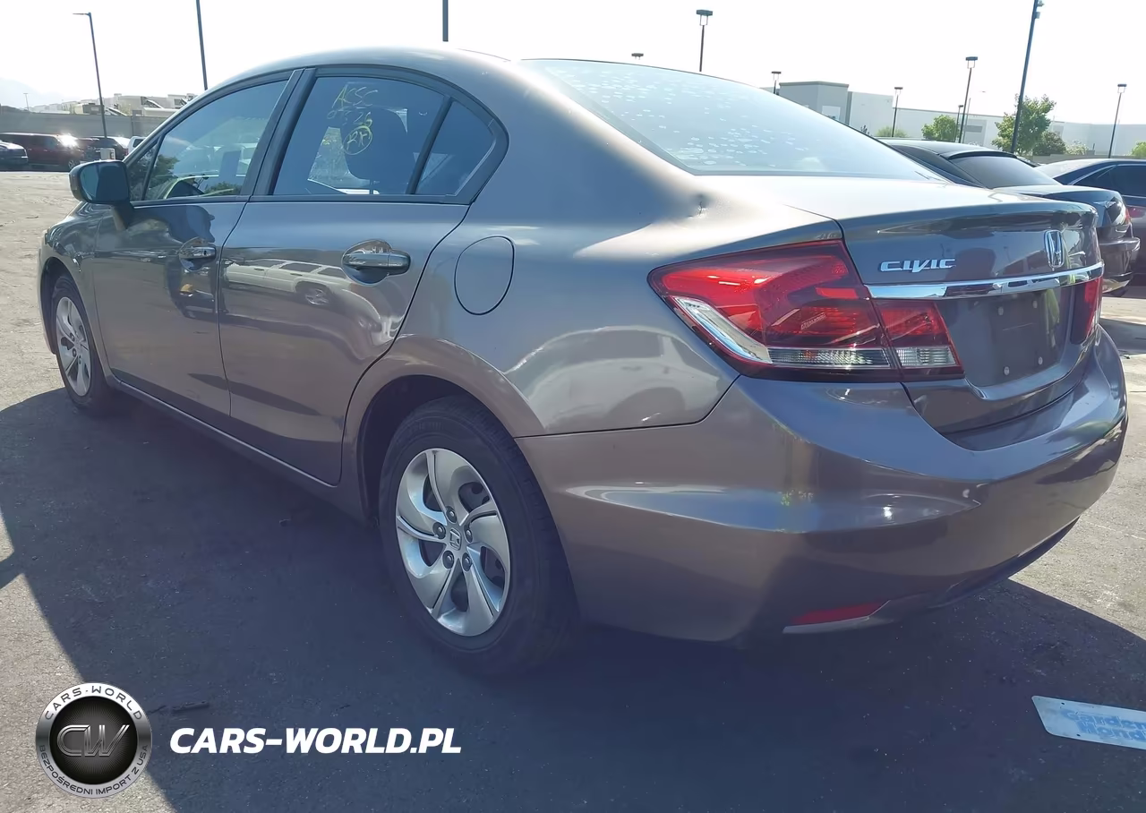 2015 Honda Civic Lx VIN:19XFB2F57FE296458 - 3
