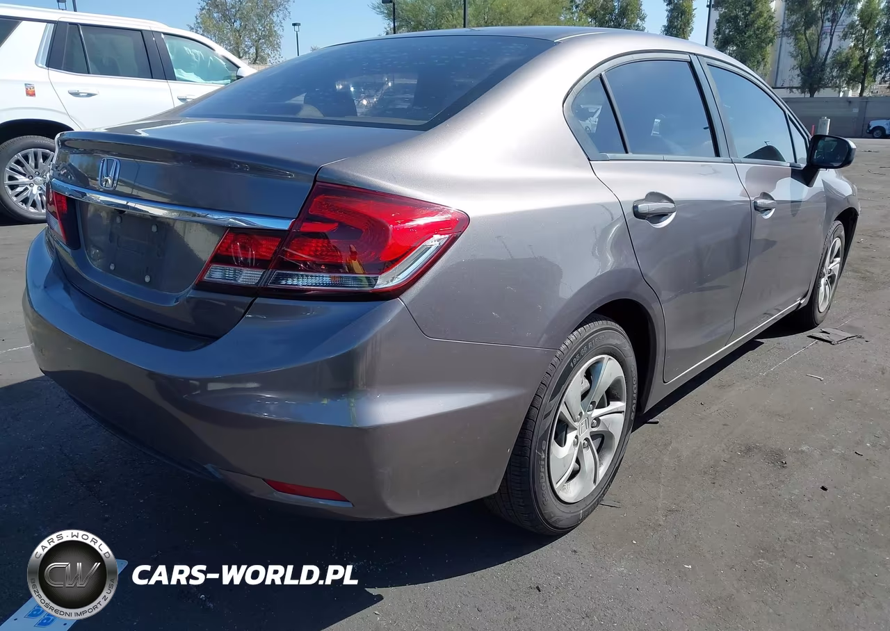 2015 Honda Civic Lx VIN:19XFB2F57FE296458 - 4