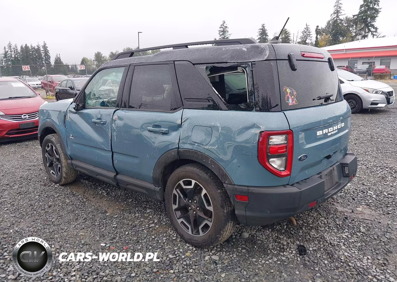 2021 Ford Bronco Sport Outer Banks VIN:3FMCR9C6XMRA57346 - 3